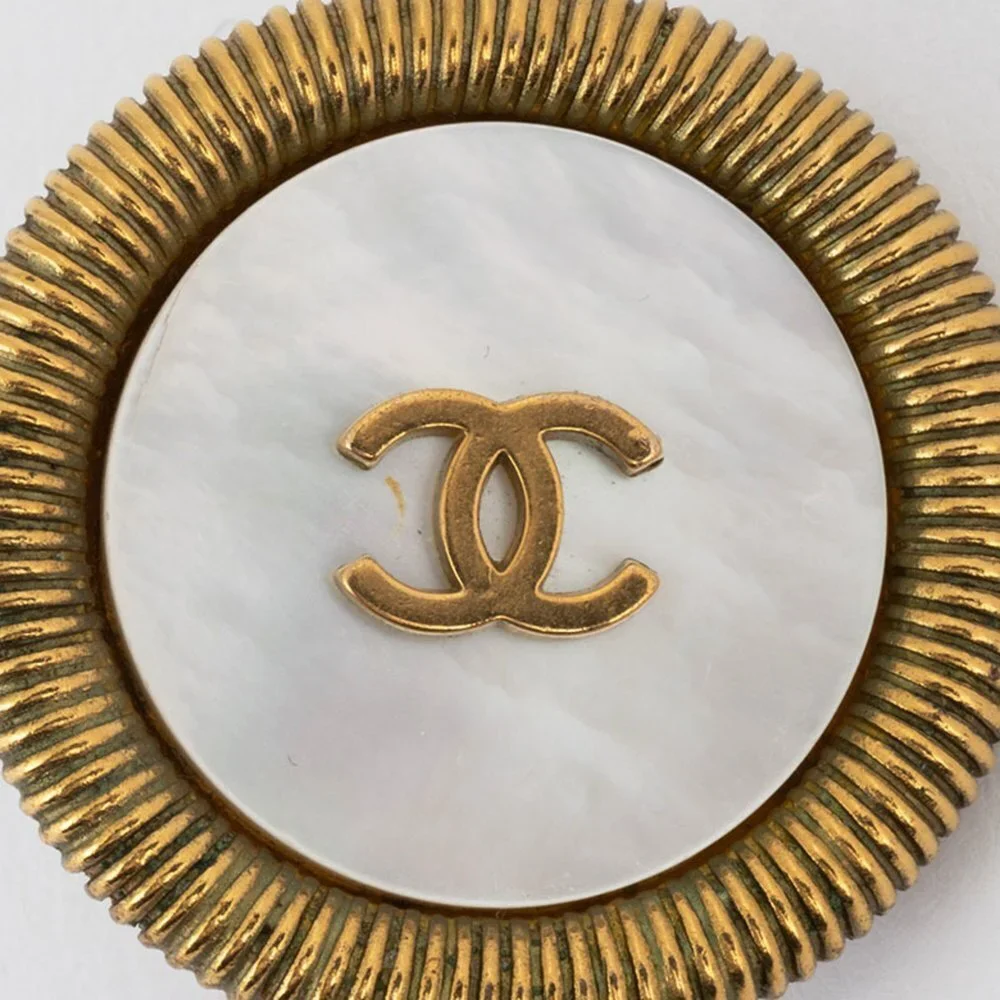 CHANEL Gold Earrings